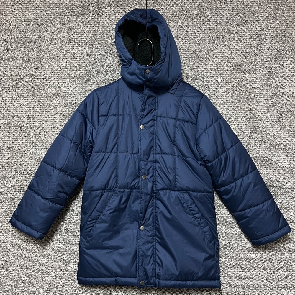 Bass outdoor boys coat color soft navy size M NWT